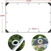 2 m × 7.8 m Transparent Heavy-Duty PVC Tarp with Eyelets and Rope view 4