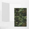 LZQPOEAS Green Military Camo Greeting Cards with Envelopes, Blank, 10.2 x 15.2 cm view 3