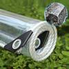 Transparent Waterproof PVC Tarpaulin, UV- and Weather-Resistant, 4 x 6.3 m view 1