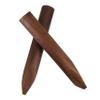 KITANDOVE Wooden Fence Posts for Garden, Lawn Edging, 2 Pieces view 1