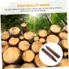 KITANDOVE Wooden Fence Posts for Garden, Lawn Edging, 2 Pieces view 2
