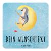 Mr. & Mrs. Panda Personalized Coasters, Penguin Moon, Set of 10 view 1