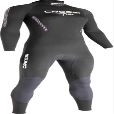 CRESSI Fast Laady 1 mm One-Piece Neoprene Wetsuit, Black/Gray, L/4