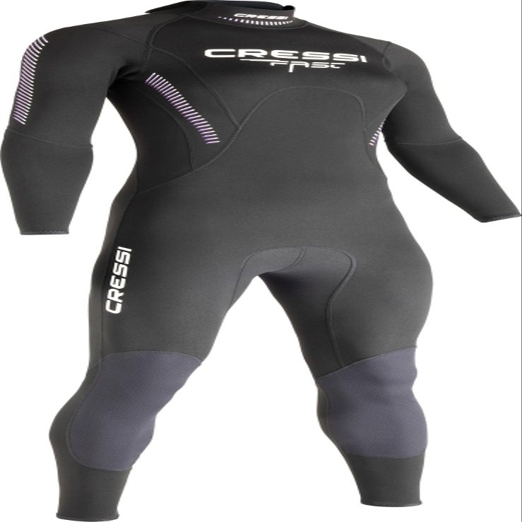 CRESSI Fast Laady 1 mm One-Piece Neoprene Wetsuit, Black/Gray, L/4