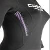 CRESSI Fast Laady 1 mm One-Piece Neoprene Wetsuit, Black/Gray, L/4 view 3