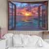 CTAMM Sonneset 3D Ocean Tapestry, 70 x 100 cm view 4