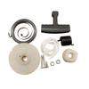 Recoil Starter Pull-Start Pulley, Spring, Hub, Handle and Screw Set for Chainsaws view 1