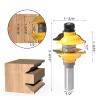 3-Piece 1/2-Inch Shank Ogee Matched Router Bit Set for Wood view 3