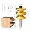 3-Piece 1/2-Inch Shank Ogee Matched Router Bit Set for Wood view 4