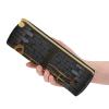 AMINNU Musical Note Guitar Cylinder Pencil Case, Durable Student Pencil Pouch with Zipper, White, One Size view 4