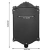ZWQXZX Vintage Wall-Mounted Mailbox, Lockable, Bronze view 2