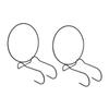 SEWOART Iron Plant Pot Holders, 2-Pack, for Balcony and Parties view 1