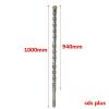 1-Pc. 1000 mm SDS-Plus Hammer Drill Bit, Carbide-Tipped Masonry Bit with Cross Tip, Extra-Long Bit for Concrete, Brick, and Stone (28 mm x 1000 mm) view 2