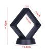 ZGXNYI 5-Pack Floating Display Frames, 7 x 7 cm, Black view 2