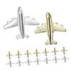 SEWACC 120-Piece Metal Airplane Push Pins for Bulletin Boards, Cards, Notes, Art, and Classrooms view 2