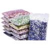 LYHYDMA Resin Flatback Rhinestones, Silver Back, Non-Hotfix, Bulk Pack, 18 Dk Rose, 4 mm SS16, 25,000 Pieces view 2
