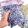 LYHYDMA Resin Flatback Rhinestones, Silver Back, Non-Hotfix, Bulk Pack, 18 Dk Rose, 4 mm SS16, 25,000 Pieces view 4