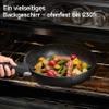 JEETEE 17-Piece Pots and Pans Set with Removable Handles, Nonstick, Induction-Compatible, Black view 3