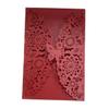 HESHUYAN Wedding Invitations, 10-Pack, Red view 1