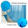 GAIFNAG Sheer Curtain with Grommets, 180 x 270 cm, Sky Blue view 2