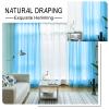 GAIFNAG Sheer Curtain with Grommets, 180 x 270 cm, Sky Blue view 4
