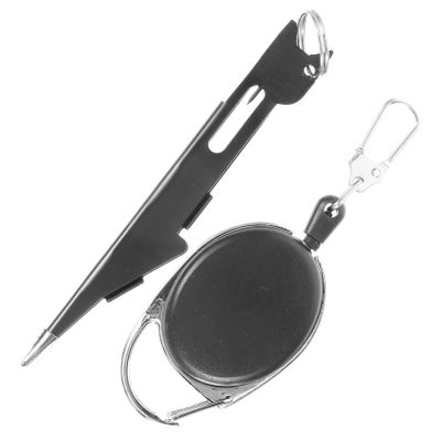 HONMEET Stainless Steel Fishing Line Knot Tool with Keychain