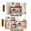 Extendable Wooden Desk Organizer Bookshelf view 4