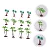 SEWACC 60-Piece Dollhouse Miniature Artificial Palm Trees, Plastic view 4
