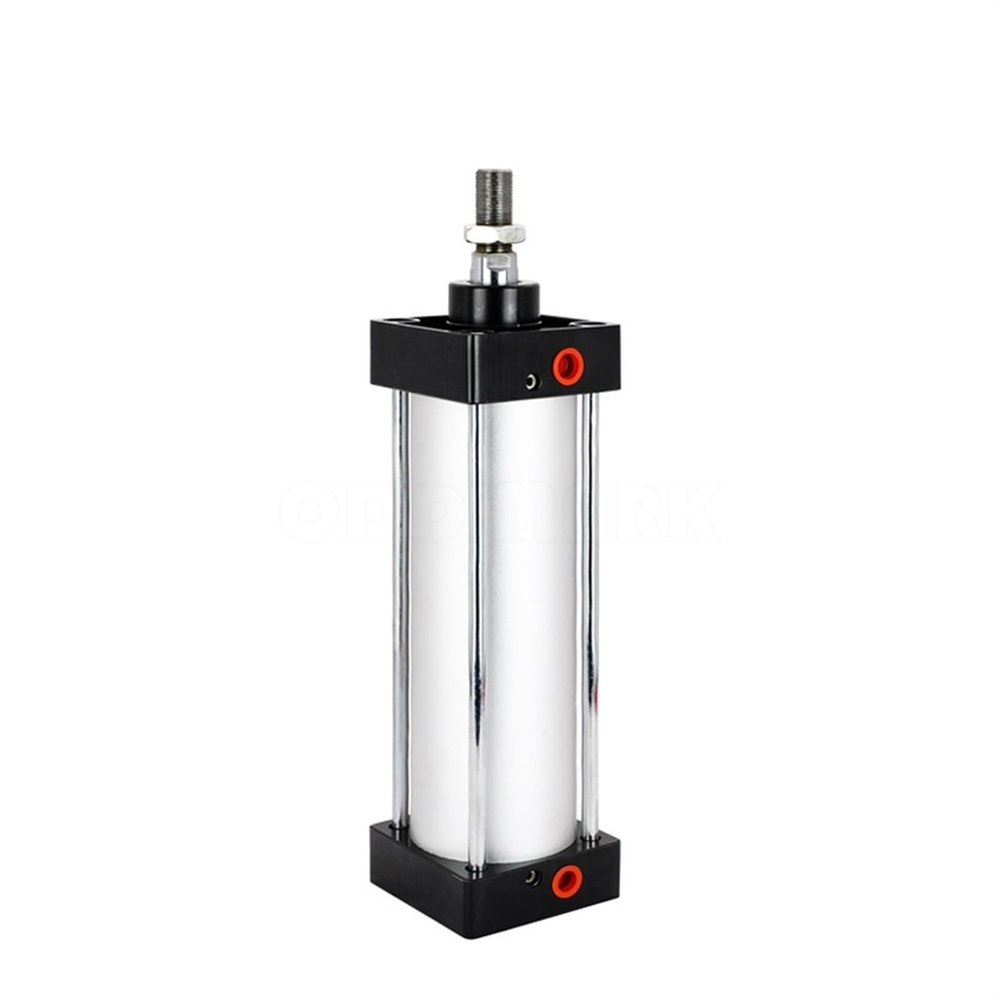 80 mm Bore Double-Acting Pneumatic Cylinder SC, 100/75/100/125/150/175/200/250/300 mm Stroke, 1 pc (350 mm Stroke)