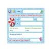 JuNa-Experten 6 Swimming Pool Birthday Invitation Cards for a 9th Birthday view 2
