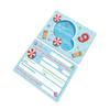 JuNa-Experten 6 Swimming Pool Birthday Invitation Cards for a 9th Birthday view 3