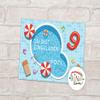 JuNa-Experten 6 Swimming Pool Birthday Invitation Cards for a 9th Birthday view 4