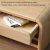 FDQAMLKX Shoe Storage Bench with Drawer, Solid Wood Shoe Rack Bench for Entryway, 2-Tier Space-Saving Organizer for Hallway and Living Room view 4