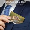 LYDSKGEQ Business Card Holder for Women and Men, Monkey with Open Eyes view 3
