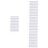 SEWACC 40-Pack Frosted Clear Pen Boxes with Lids view 1