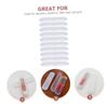 SEWACC 40-Pack Frosted Clear Pen Boxes with Lids view 2