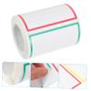 TOGEVAL White Name Tag Stickers, Self-Adhesive and Easy to Peel Off, for School and Camp view 2