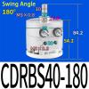 Pneumatic Rotary Actuator CDRS10-15-20-30-40-90, 180°, 1 pc (CDRBS40-180) view 2