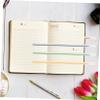 Adhesive Reading Markers, 4 Books, PET Transparent Text Highlighter Strips view 2