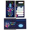 JuNa-Experten 6 Bowling Invitations for an 8th Birthday, Blue Party Bags, Envelopes, Stickers, Notepads & Battleship view 2