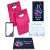 JuNa-Experten 12 Bowling Birthday Invitations for an 11th Birthday, Pink Party Set view 1