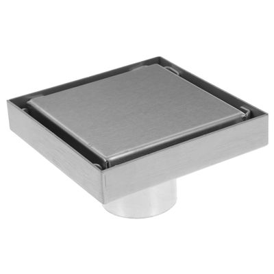 KITANDOVE Shower Drain Cover, Square Removable Floor Drain for Bathroom and Shower