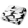 Karate Ultra-Soft Vertical Flannel Blanket for Beds and Sofas view 2