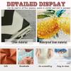 Outdoor Cushion Covers 30x30 cm, Waterproof, 4-Pack, Sunflower Pattern view 2