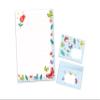 Letter Paper Set with Envelopes for Children, Butterflies and Flowers view 1