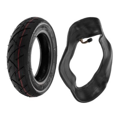 INOOMP 2-Piece Solid Rubber Scooter Tire Replacement Set