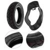 INOOMP 2-Piece Solid Rubber Scooter Tire Replacement Set view 3