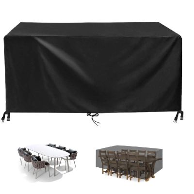 ZUROJ Waterproof Outdoor Furniture Cover 240 x 120 x 74 cm, 420D Oxford Fabric