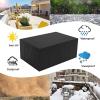 ZUROJ Waterproof Outdoor Furniture Cover 240 x 120 x 74 cm, 420D Oxford Fabric view 4