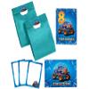 JuNa-Experten 8th Birthday Invitations for Boys, Monster Truck, 12-Piece Set view 1